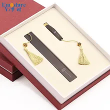 Деревянные изделия оптом красные деревянные китайские Подарки креативные закладки Подарки Индивидуальные закладки деревянные U НАБОР ДИСКОВ M015