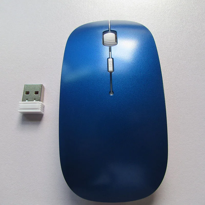 Оригинальная портативная мини USB мышь 2400 DPI беспроводная эргономичная оптическая