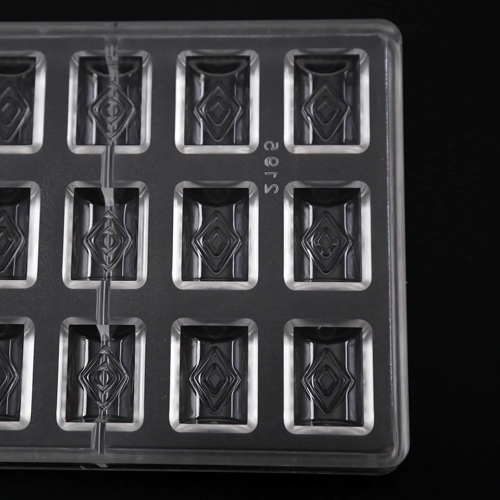 

Kitchen equipment polycarbonate chocolate mold,wholesale bakeware baking utensils pastry tools pc plastic molde chocolate