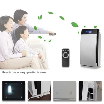 

Digital Touch Screen Air purifier Support Ozone Generator Oxygen Bar Office Air Purifier Ionizer Home Use Air Cleaner