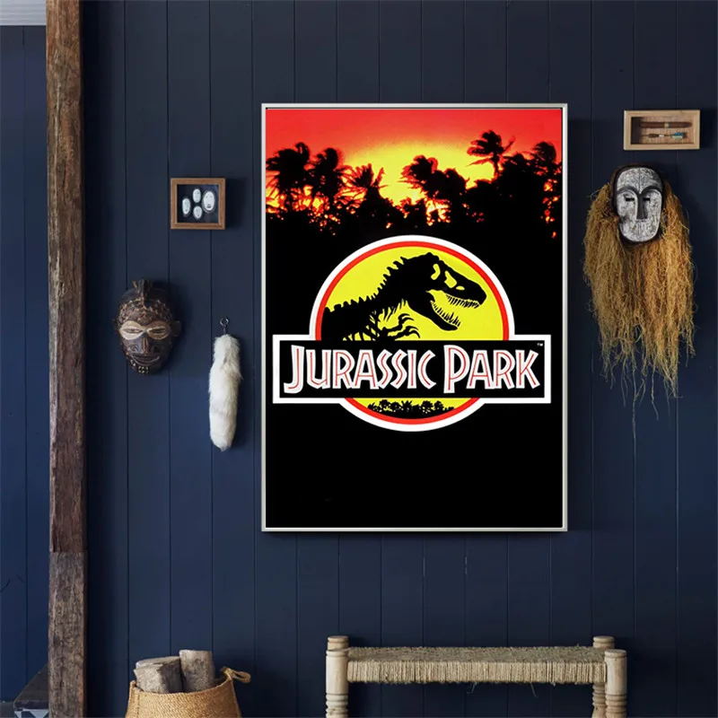 Buy Canvas Paintings Canvas Printed Jurassic Park Dinosaurs Wall Art Pictures