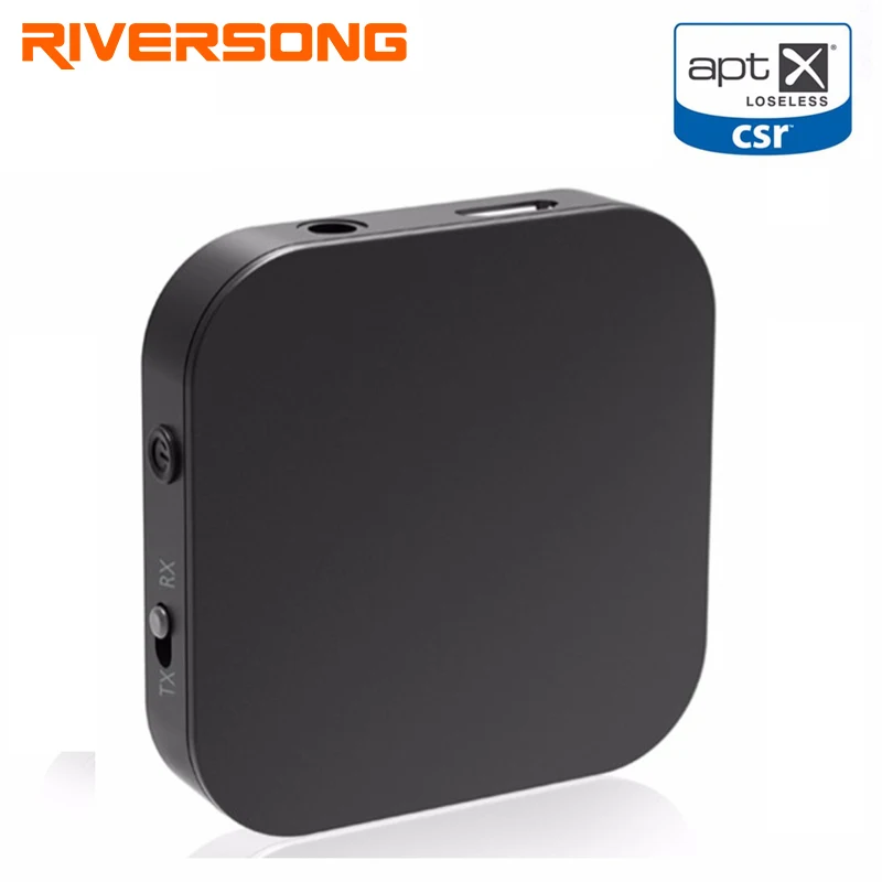 Riversong 020 Bluetooth Transmitter Receiver V4.1 Wireless Audio for Home TV\Stereo System APTX Low Latency | Электроника