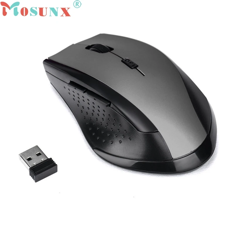 Многоразовая Роскошная Беспроводная оптическая игровая мышь 2 4 ГГц 6D USB 2000DPI мыши