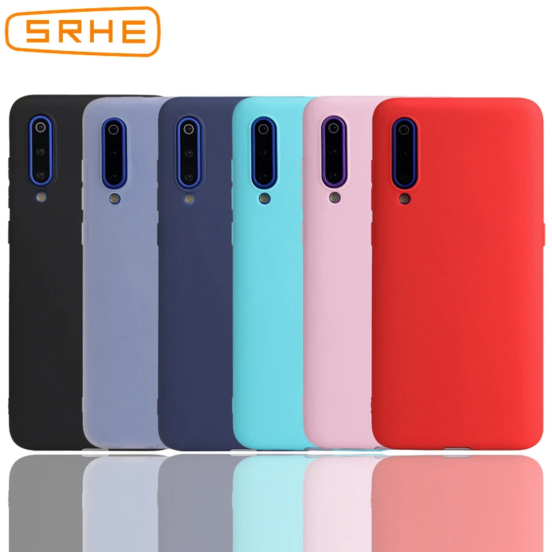 

For Xiaomi Mi 9 SE Case Cover For Mi 9 Silicone TPU Matte Phone Protection Full Back Case For Xiaomi MI 9 MI 9SE Mi9SE