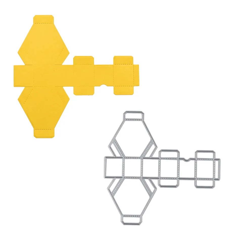 Naifumodo коробка металла резки Скрапбукинг рождественское ручное творчество штампы штамп для теснения с вырезами делая трафареты новые