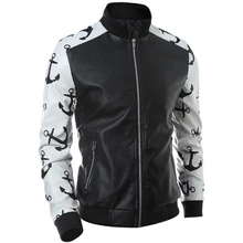 New Style font b Mens b font Faux Fux font b Leather b font font b