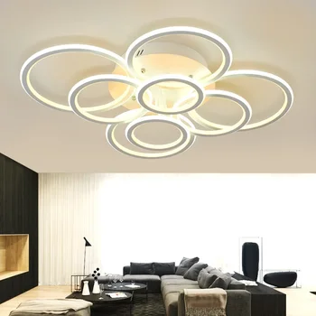 

Double-sided luminous ring LED ceiling lamp Home Living Room Bedroom Dining Room Aisle Ceiling Lights Business place lighting