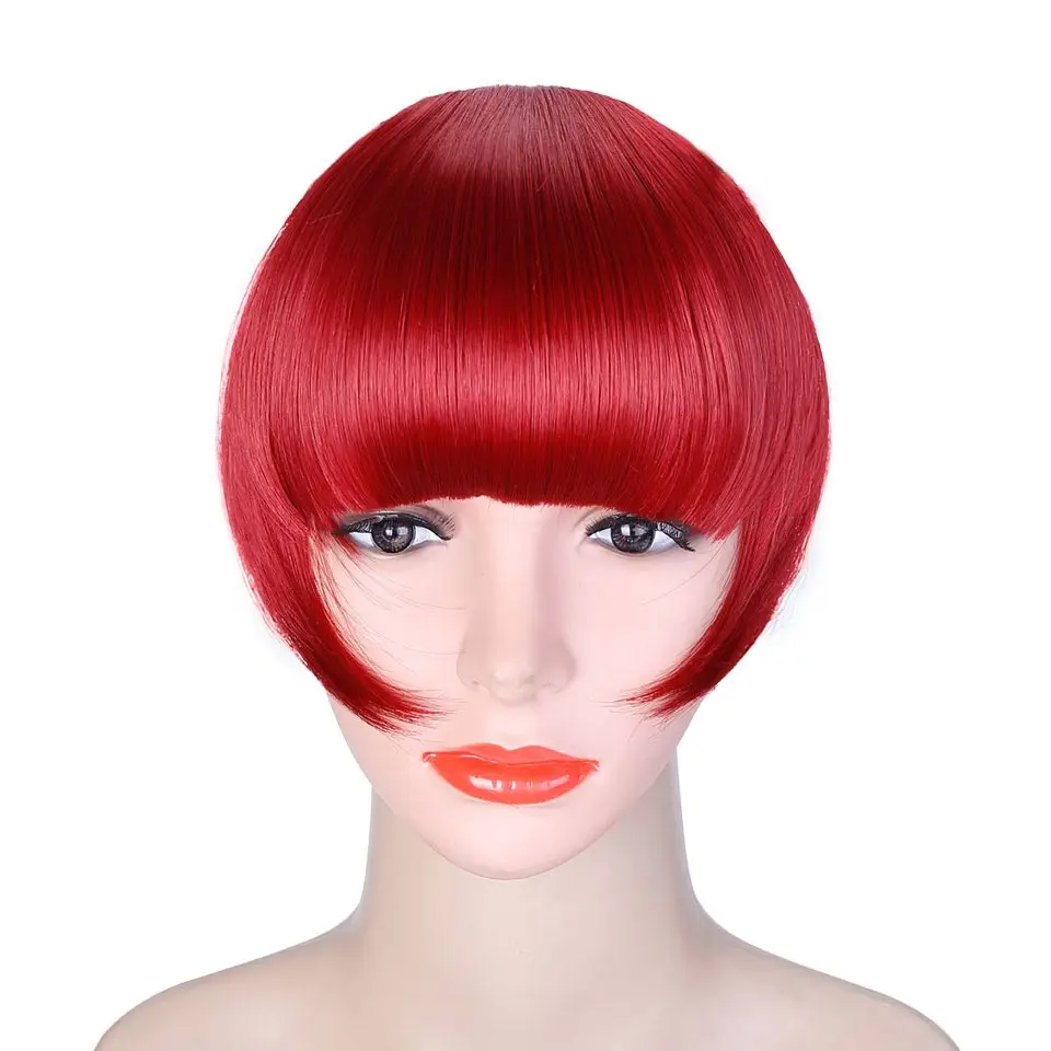 Buy AOSI WIG False Bang Ash Blonde Hairpiece Bangs