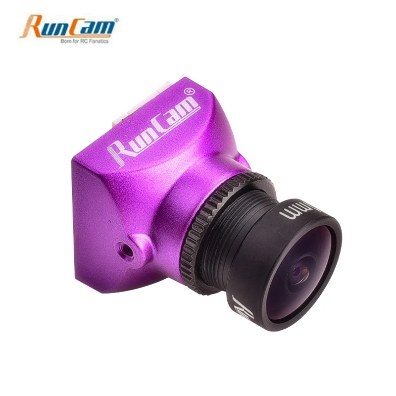 

RunCam Micro Sparrow 2 Pro FPV Camera CMOS 2.1mm 700TVL 4:3 Super WDR OSD for Remote Control Drone part Purple Color