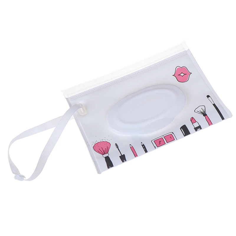 1PCS Baby Wet Wipes Bag Skin Care Outdoor Travel Eco-friendly Clutch and Clean Wipes Container Reusable Wet Cover