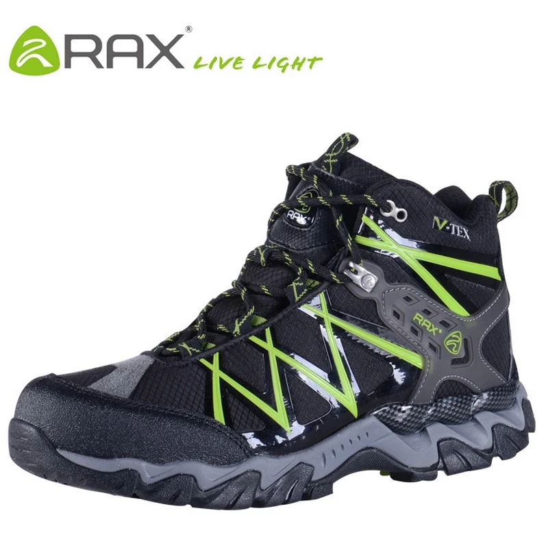 New 2017 Top Quality Double rax waterproof hiking shoes walking shoes men women breathable slip resistant outdoor shoes A628