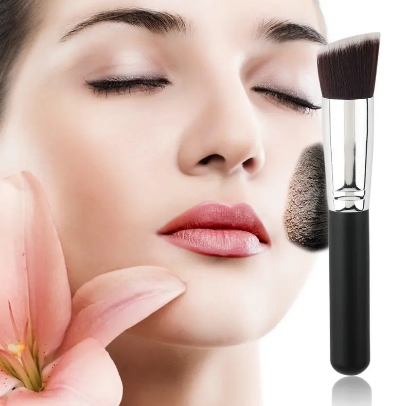 Well designed Pro Angle Flat Single Make Up Brush Makeup Brushes