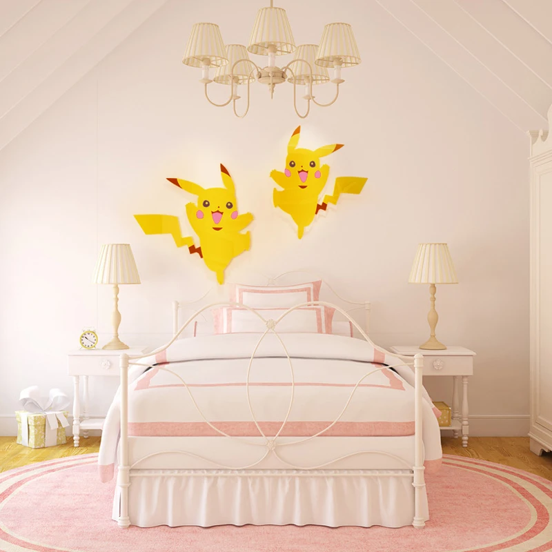 3D acrylic three dimensional wall stickers cartoon background stickers