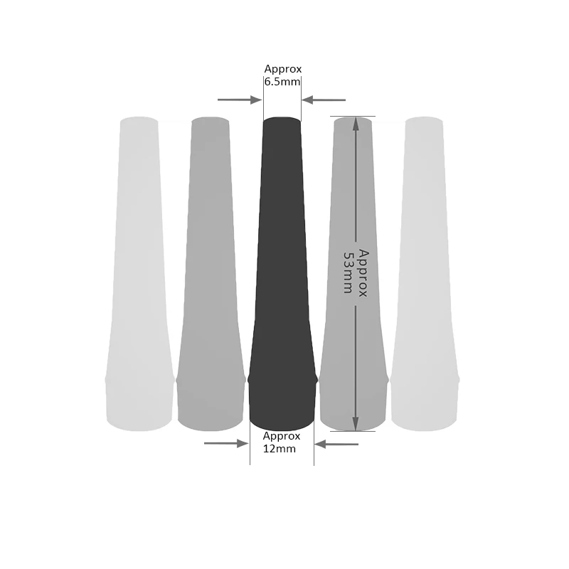 SY 100 шт, 50 шт в наборе, 30 шт. аксессуары табака одноразовые, для кальяна мундштук Чичи без пятки 53 мм(длина