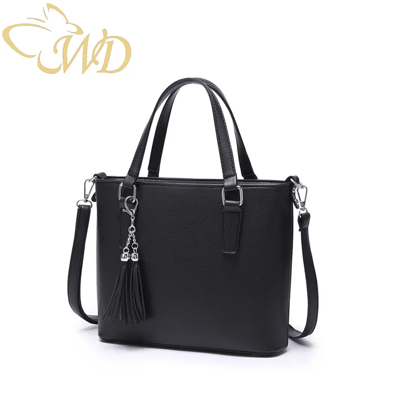 WDbag 2019 женская сумка новые стильные дизайнерские сумки-тоут с кисточками модные
