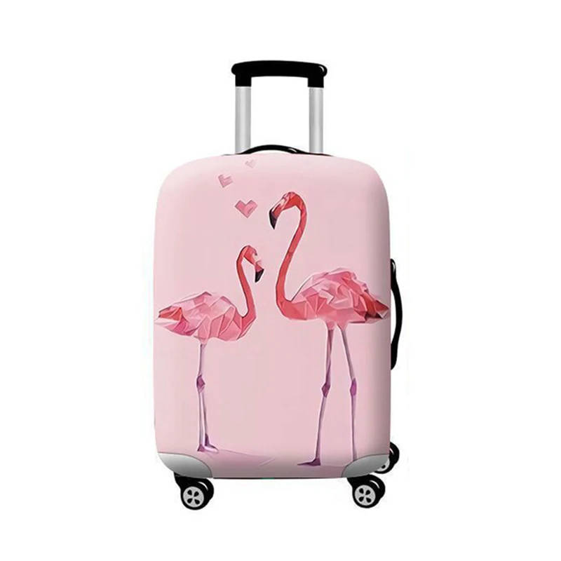 J Luggage cover Толстый эластичный багажный Защитный чехол с картой мира на молнии для 18-32 дюймов, сумка для чемодана, чехлы на колесиках, аксессуары для путешествий - Цвет: J Luggage cover