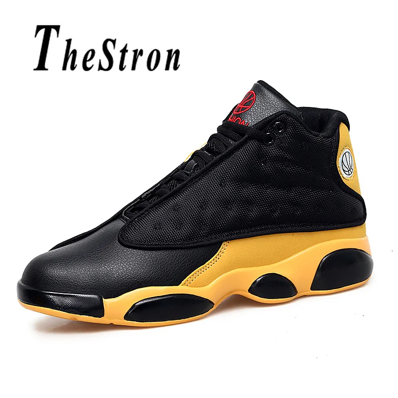 Basketball Shoes Men Outdoor  High Top Sneakers for Men Black Red Basketball Boots Men Sports Non Slip Man Basketball Shoes