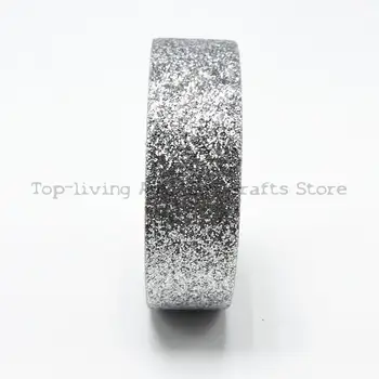 

Silver Giltter Washi Tape Length Kawaii Scrapbooking Tools Japanese Stationery Scrapbook