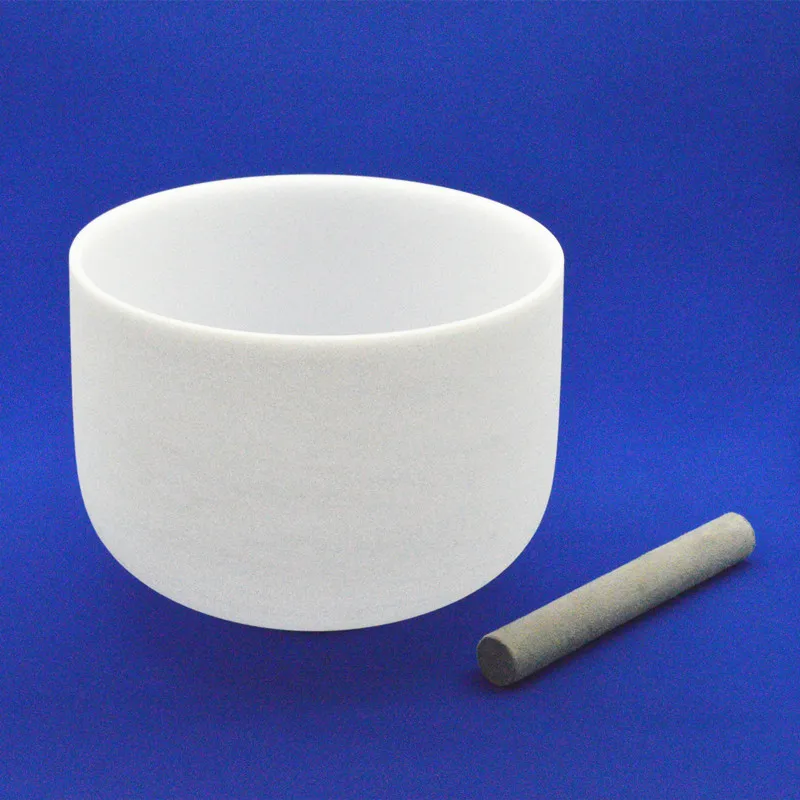 

HF CDEFGAB 9"or 10" Frosted Chakra Crystal Singing Bowl