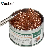 Vastar Распайка паяльника сетка фильтр для очистки наконечник сопла медный провод шариковая чистая шариковая коробка для шлаков чистящий шар