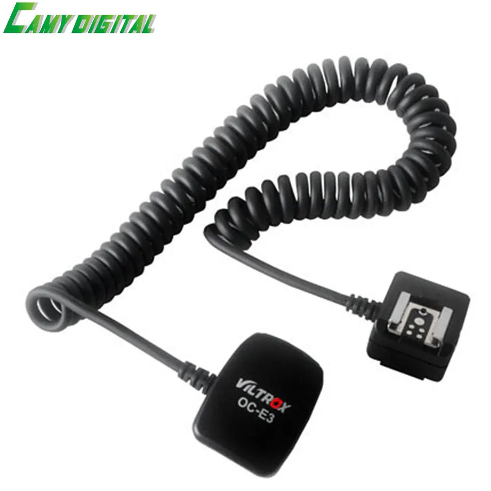 Viltrox OC-E3 TTL Off-Camera Flash Hot Shoe Sync Cord Cable For Canon UK Seller 