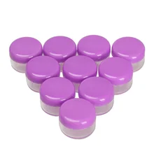 10 шт. портативные мини Косметические пустые банки контейнер для макияжа и крема для лица
