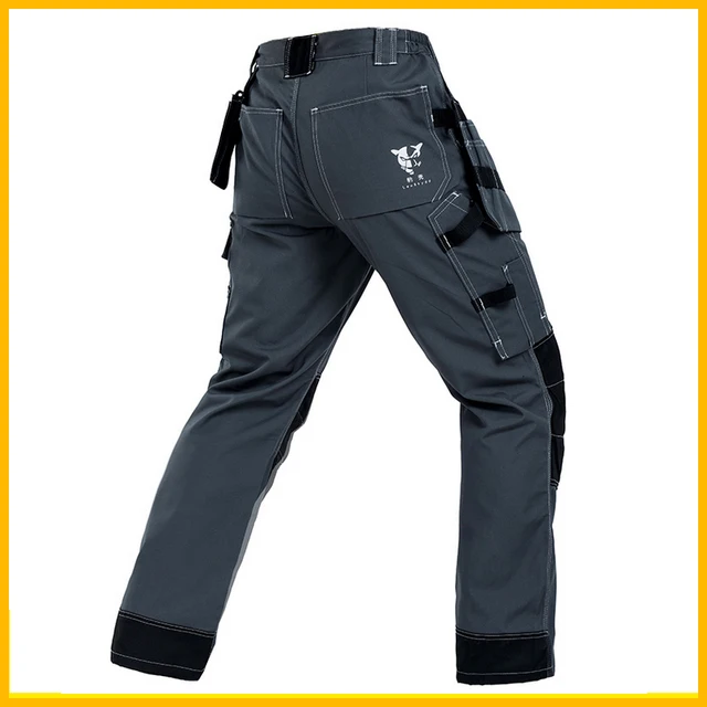 Cargo Work Pants with Removable Pockets