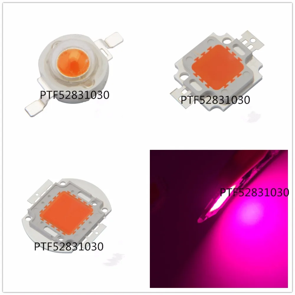 

3W 5W 10W 20W 30W 50W 100W Full Spectrum LED Grow Light Diode 400~840nm 30mil BridgeLux