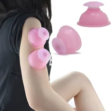 Sumifun 1 шт. силиконовый массажный вакуумный Набор чашек для тела антицеллюлитные банки семейный массажный Массажер для всего тела помощник C833