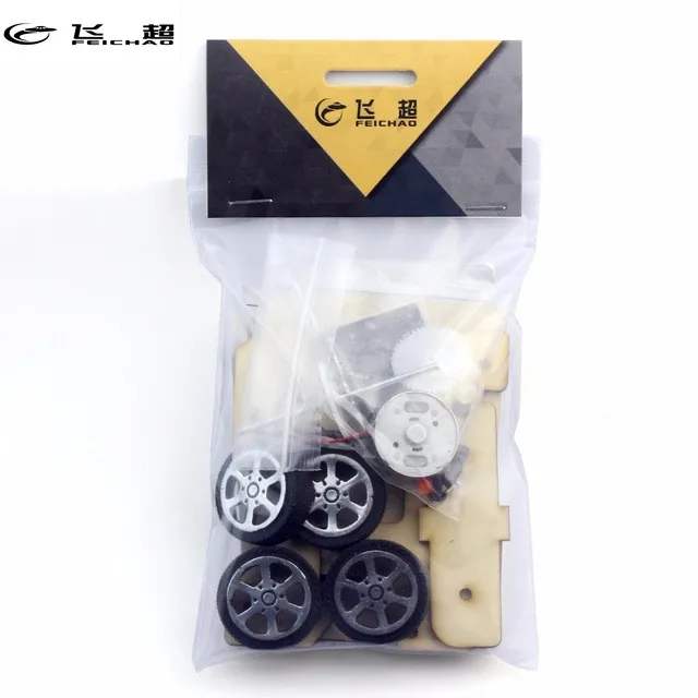 

feichao Solar Toy Car Set RC Mini Toy DIY Science Puzzle Small Technology Production Toys without assemble