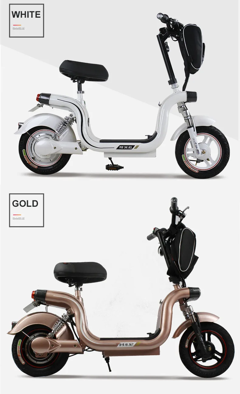 Cheap 12 inch electric scooter 48V lithium battery 250w high speed brushless motor city electric bike 20km/h range 40km 14 Cheap 12 inch electric scooter 48V lithium battery 250w high speed brushless motor city electric bike 20km/h range 40km 14