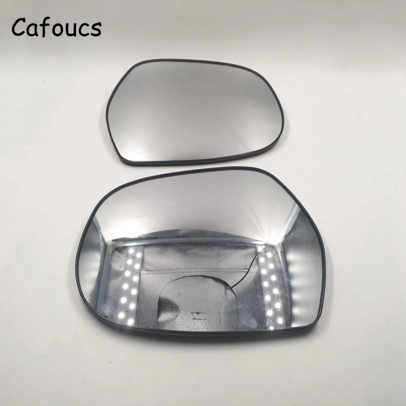 

Cafoucs Car Mirror Glass For Toyota Land Cruiser Prado Rear View Mirror 2002-2009 Accessories