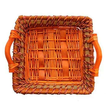 

Acan-Rectangular wicker basket large