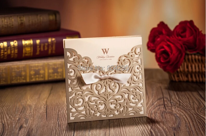 21 Sunflower Wedding Invitation Templates Free Sample Example 100 Pcs Free Shipping Gold Cw5011 Elegant Red Cw5086 Hollow Flower Bow Wedding Invitation Card