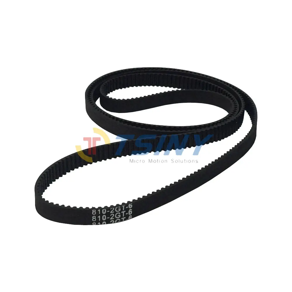 

Hot Sale 10pcs 2GT Timing Belt Length 810mm Width 6mm GT2 Gear Belts Toothed Number 410 Fit for 3D Printer Part Free Shipping