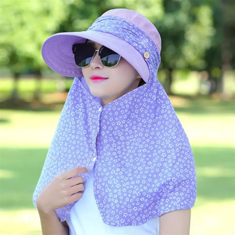 Солнцезащитная Кепка для защиты от солнца, летняя шляпа, ушанка от солнца для активного отдыха