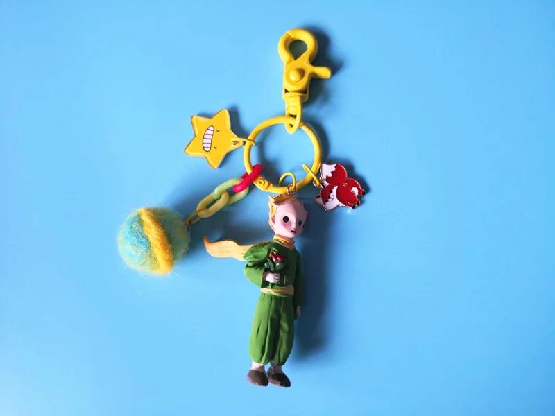 Мультфильм фея Маленький принц фигурка кукла игрушка брелок Подвеска для женщин детская сумка школьная сумка Подвески декоративные брелоки