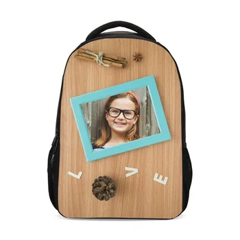 

Backpacks For Men Women Cool Customized Image Name Letter 3D Printing Bookbag School Bags Rugzak Casual Daypacks Mochila Escolar