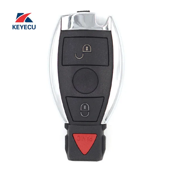 KEYECU Замена дистанционного автомобиля брелок 315 МГц чип для Mercedes-Benz 2000-, поддержка NEC и BGA KYDZ - Количество кнопок: 3 Кнопки