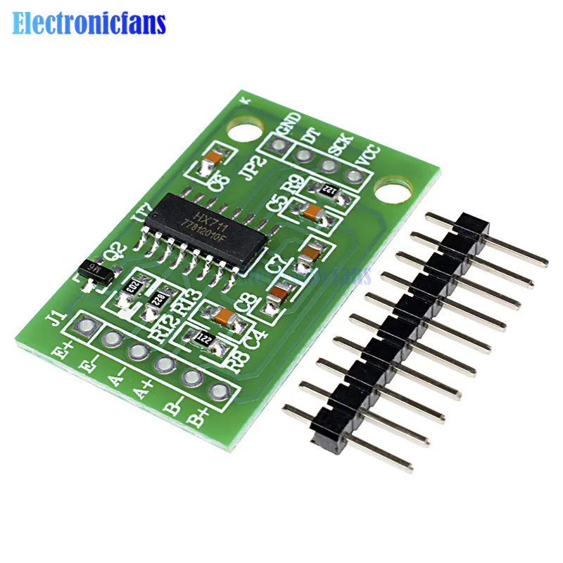 HX711 датчик взвешивания двухканальный 24 бит точность A/D Модуль Датчик давления Горячая Распродажа