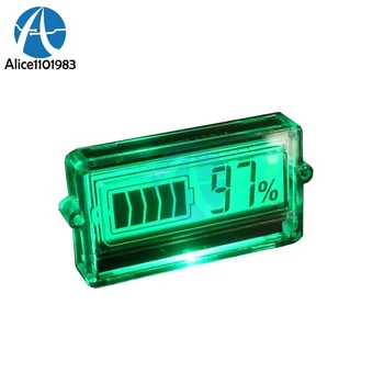 

New Arrival Digital LED Capacity Tester Battery Indicator 12V 24V 48V Car Lead-acid Lithium Batteries Tester With Cable 8V-50V