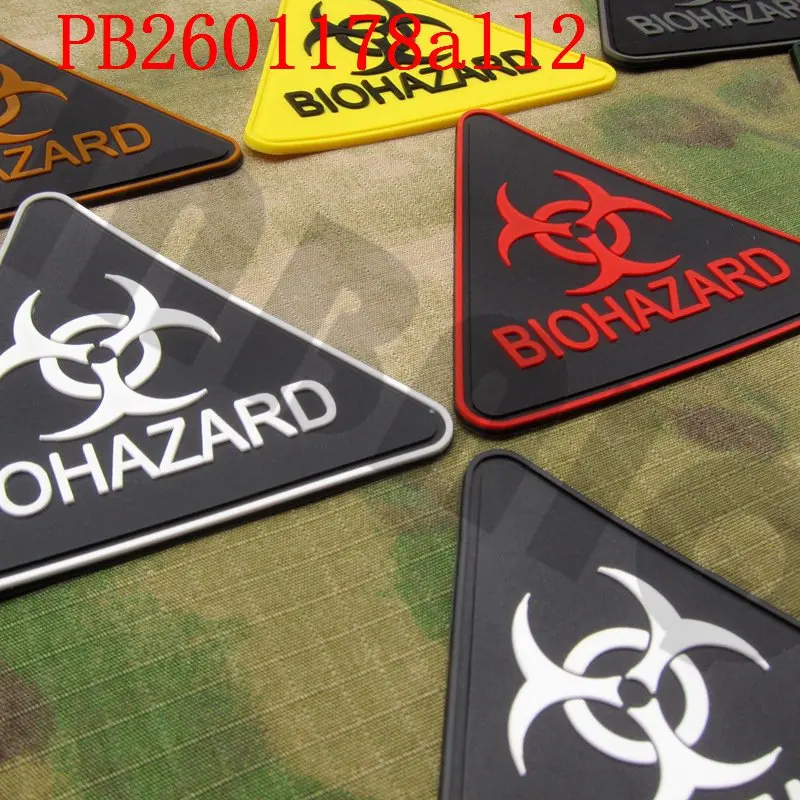 3D ПВХ патч Biohazard зонтик корпорация BIOHAZARD Резиновый патч