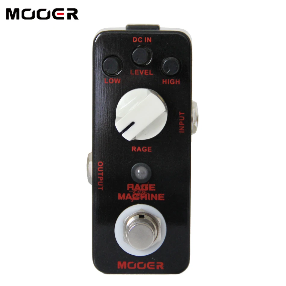 Механическая металлическая педаль Mooer Rage настоящий байпас широкий выбор тяжелых