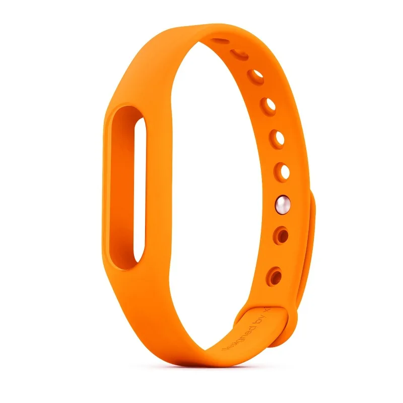 Xiaomi mi ремешок для mi Band 1 и mi Band 1 S, сменный ремешок для Xiao mi Smart Band 1/1S - Цвет: Orange