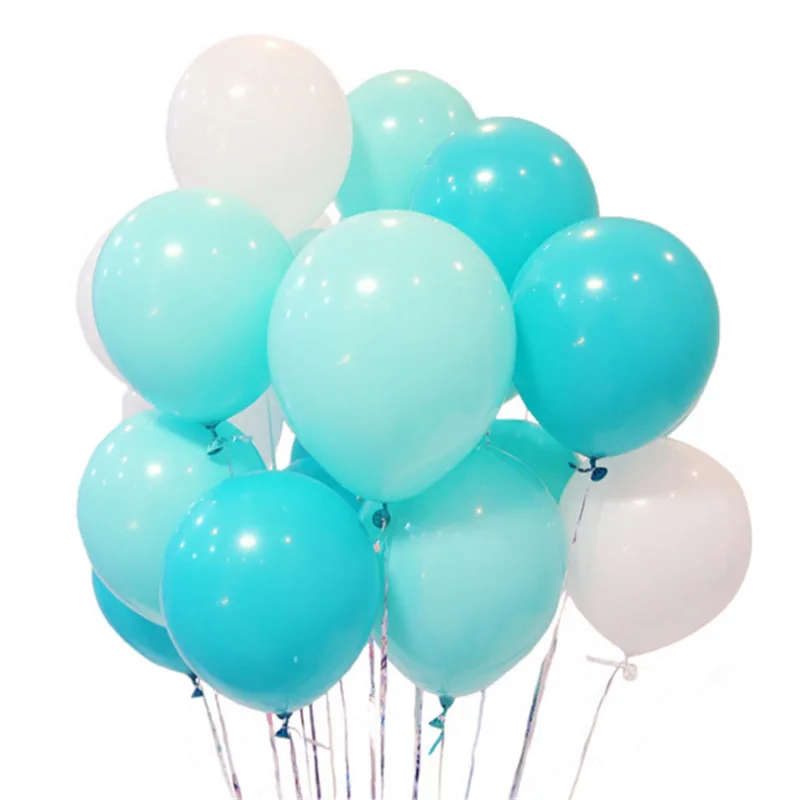 30 шт мяты зеленые синие шары или белые латексные шары для свадьбы и дня рождения вечерние украшения детские игрушки для вечеринок детский душ персиковые шары
