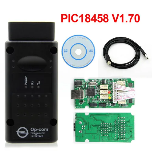 2022 OP COM V1.70 1.78 1.99 firmware A+ quality OP-COM  Opel For Diagnostic-tool OP COM real pic18f458 can be flash update auto battery charger Code Readers & Scanning Tools