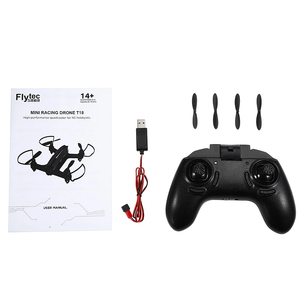 Flytec T18 RC Квадрокоптер беспилотный летательный аппарат 2 4G 4CH Wi Fi FPV HD