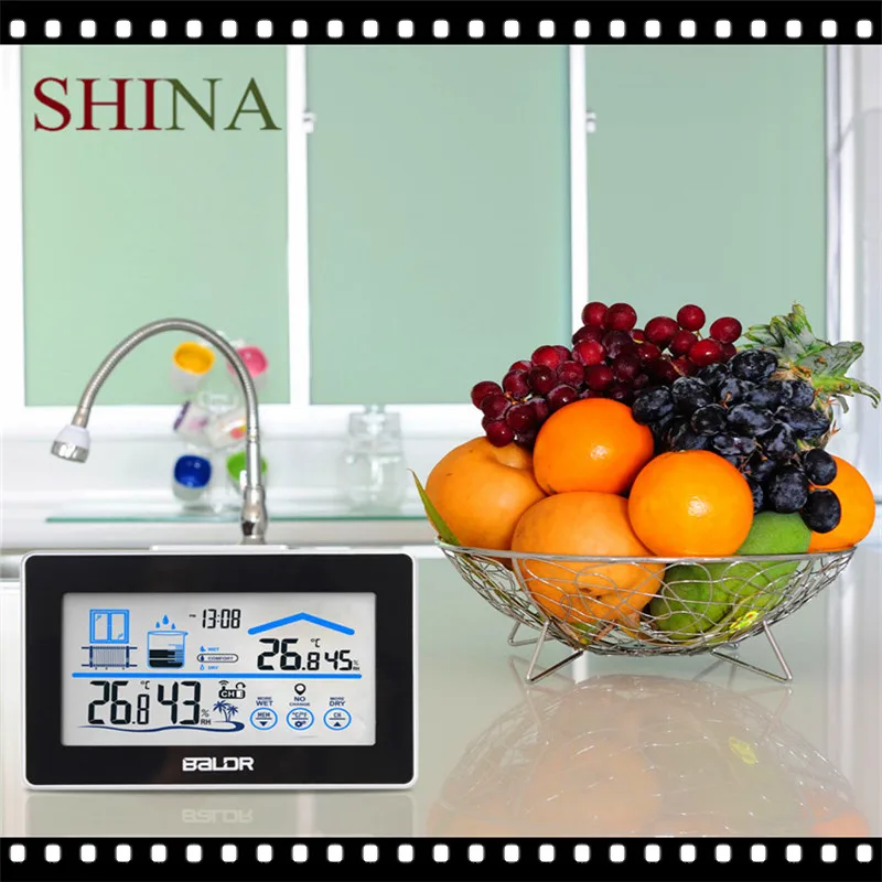 

Wireless Weather Station Indoor And Outdoor Hygrometer Forecast Temperature And Humidity Tester Digital Multimeter Voltmeter