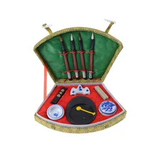 10 предметов китайское каллиграфическое письмо и кисть Kanji Набор для Суми(Basic) каллиграфия подходит для начинающих и коллекционеров