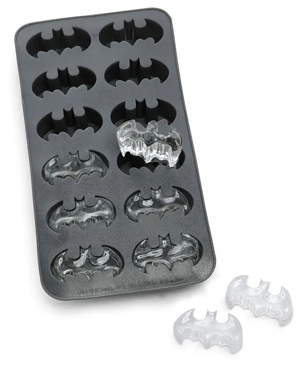 500pcs/lot 2016 100% Food Grade Silicone New Bat man Ice Cube Tray
